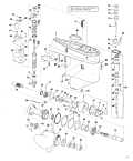 1974 70 - 70472M Gearcase parts diagram