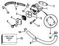 1990 8 - E8RLESR Fuel Pump parts diagram