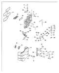 1994 140 - E140TLERK Intake Manifold C, E, M, R Suffix Models parts diagram