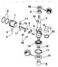 1994 4 - E4RERE Crankshaft & Piston parts diagram