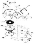 1994 4 - E4RERE Rewind Starter parts diagram