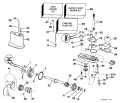 1994 4 - E4RERE Gearcase parts diagram