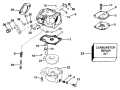 1994 40 - E40RLERE Carburetor all 40 Models parts diagram