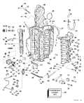 1996 105 - E150JLEDB Cylinder & Crankcase parts diagram