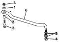 1996 30 - BE30EEDE Steering Link Kit parts diagram