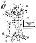 1996 30 - BE30EEDE Carburetor 20Se 20Sel - 25E - 25El parts diagram