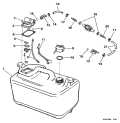 1997 25 - BE25ARLEUR Fuel Tank 6 Gallon parts diagram