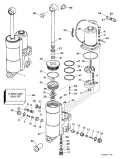1997 25 - BE25ARLEUR Power Trim/Tilt parts diagram
