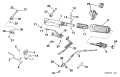 1997 9.90 - E10RLEUS Steering & Shift Handle parts diagram