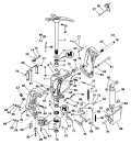 1998 105 - SE105WRPXV Stern & Swivel Bracket parts diagram