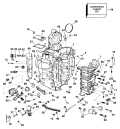 1998 105 - SE105WRPXV Cylinder & Crankcase parts diagram