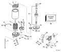 1998 105 - SE105WRPXV Electric Starter & Solenoid parts diagram