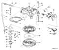 1998 30 - BE30BAECS Rewind Starter parts diagram