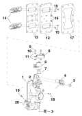2011 25 - E25DRSIIS Intake Manifold Assembly parts diagram