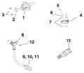 2011 25 - E25DRSIIS Sensors parts diagram