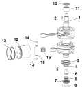 2011 25 - E25DRSIIS Crankshaft & Pistons parts diagram