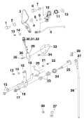 2011 25 - E25DRSIIS Throttle & Shift Linkage parts diagram