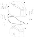 AA Models 225 - DE225CXAAB Engine Cover parts diagram