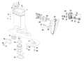AA Models 225 - DE225CXAAB Exhaust Housing & Muffler parts diagram