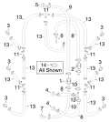 AA Models 225 - DE225CXAAB Oil Recirculation System parts diagram