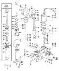 1986 150 - J150TXCDC Power Trim/Tilt Hydraulic Assembly parts diagram