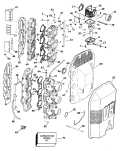 1992 150 - VJ150ELENC Carburetor and Intake Manifold parts diagram