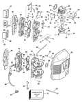 2002 90 - J90VLSNF Carbureted, 20 in. shaft, White, Remote, Elec, TNT Carburetor & Intake Manifold parts diagram