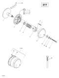 2000 Touring - E Drive Pulley (377) parts diagram