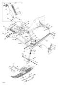 2003 Legend - SE 800 SDI Front Suspension and Ski parts diagram