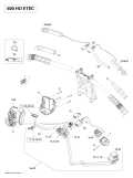 2009 MX Z - 50TH Anniversary Steering Wiring Harness parts diagram
