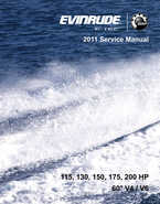 150HP 2011 E150DPLIIB Evinrude outboard motor Service Manual