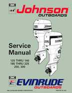 1993 225HP E225PZET Evinrude outboard motor Service Manual