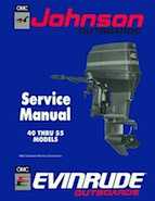 45HP 1990 45RSJ Johnson/Evinrude outboard motor Service Manual