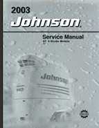2003 6HP J6R4STS Johnson outboard motor Service Manual