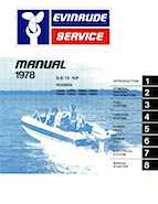 1978 15HP 15805 Evinrude outboard motor Service Manual