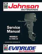 1992 10HP 10RPLO Johnson/Evinrude outboard motor Service Manual