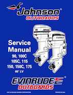 150HP 1998 E150ELEC Evinrude outboard motor Service Manual