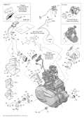 2011 Renegade - 500 EFI Engine 1 parts diagram