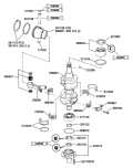 1989 50 - E50BELCEC Crankshaft & Piston parts diagram