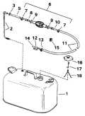 1992 48 - E48ESLENB Fuel Tank parts diagram