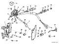 1999 200 - J200PXEEB Power Trim/Tilt Electrical parts diagram