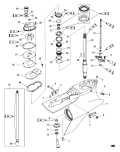 Mercury Hi-Performance 300x 3.0l EFI Pro Max Gear Housing Drive Standard/Counter Rotatation-Sportmaster parts diagram