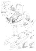 1996 Mach - 1 Frame and Components Mach 1 parts diagram