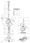 1998 Grand Touring - SE Carburetor S parts diagram