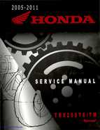 2005-2011 Honda Recon TRX250TE/TM service manual